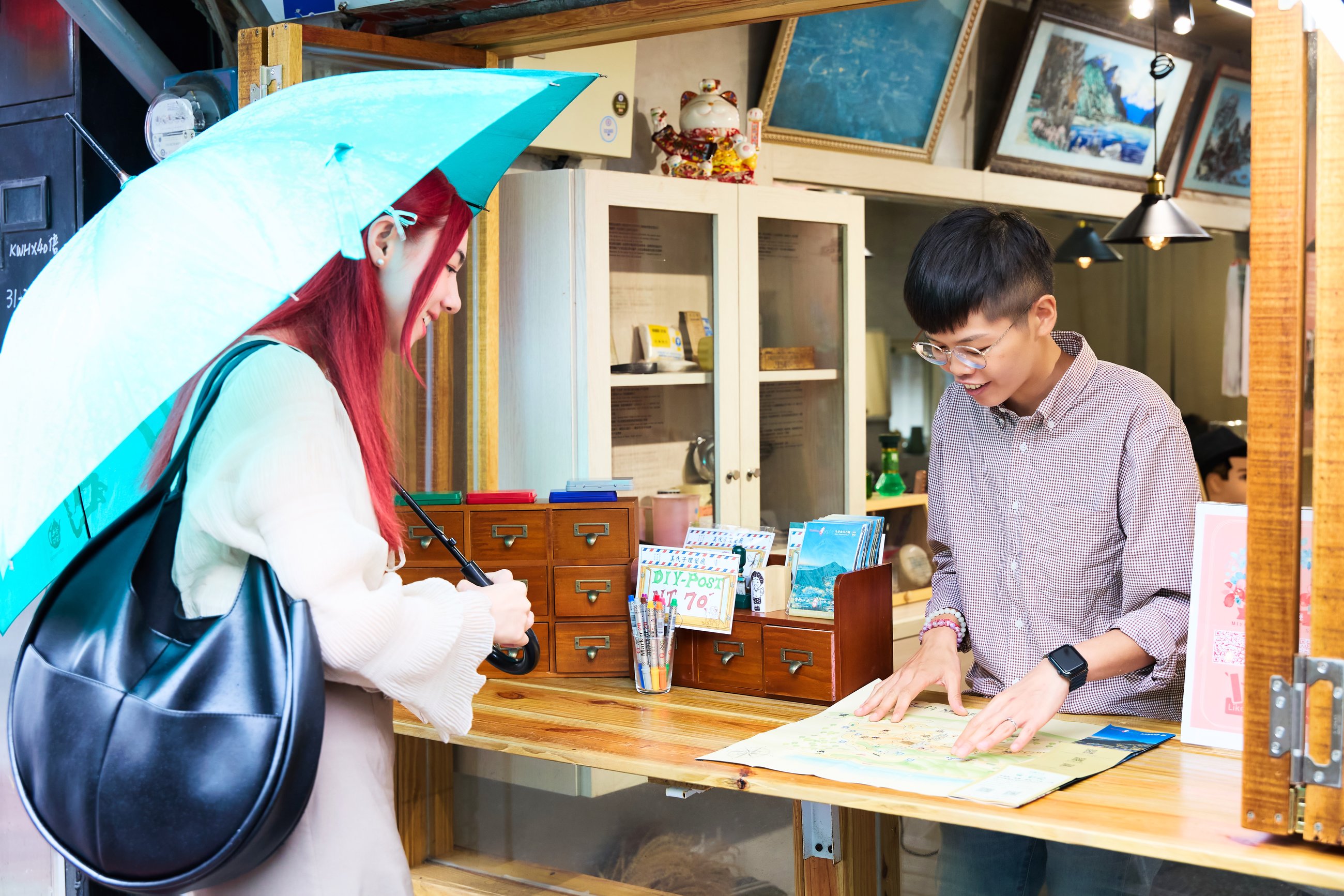 九份金礦博物館_美代子理髮廳_九份心發現